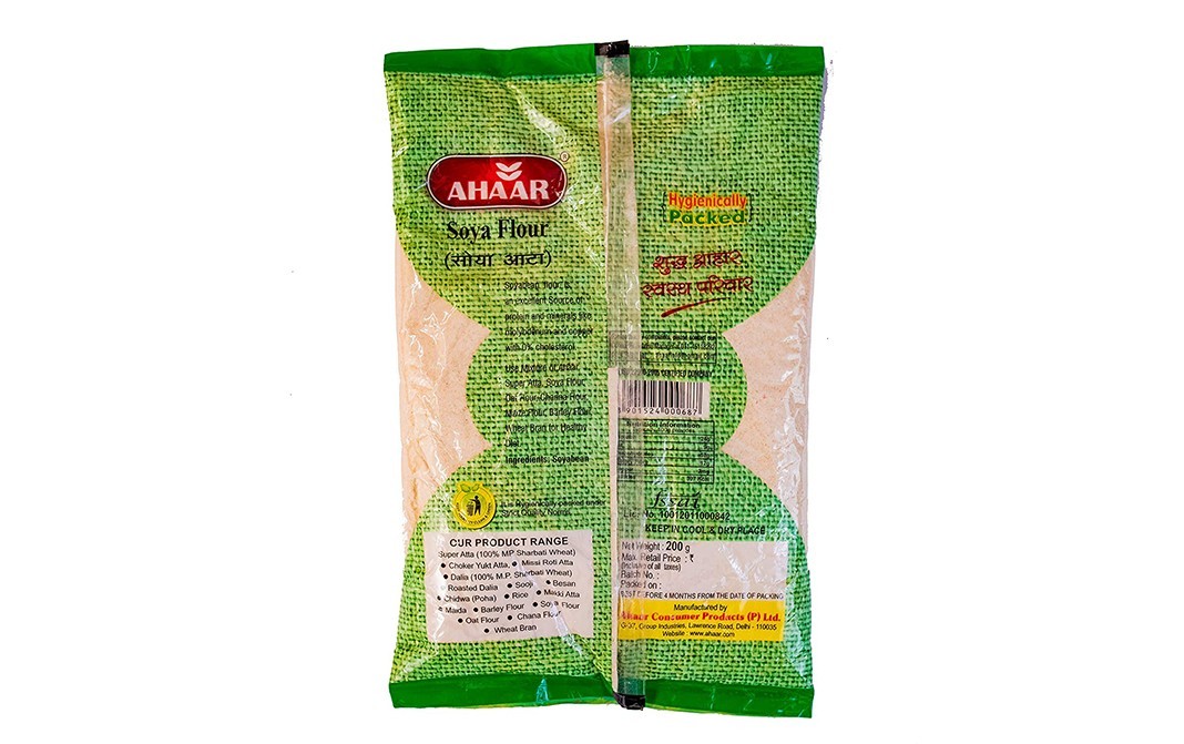 Ahaar Soya Flour    Pack  200 grams